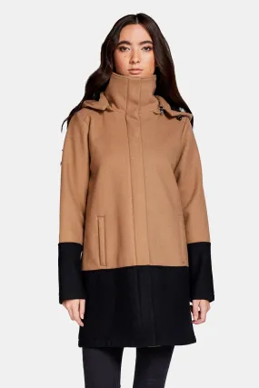 Kendra Women's Wool Waterproof Coat