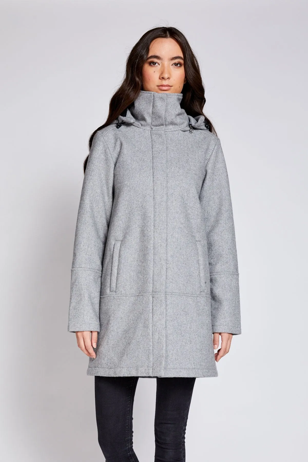 Kendra Women's Wool Waterproof Coat