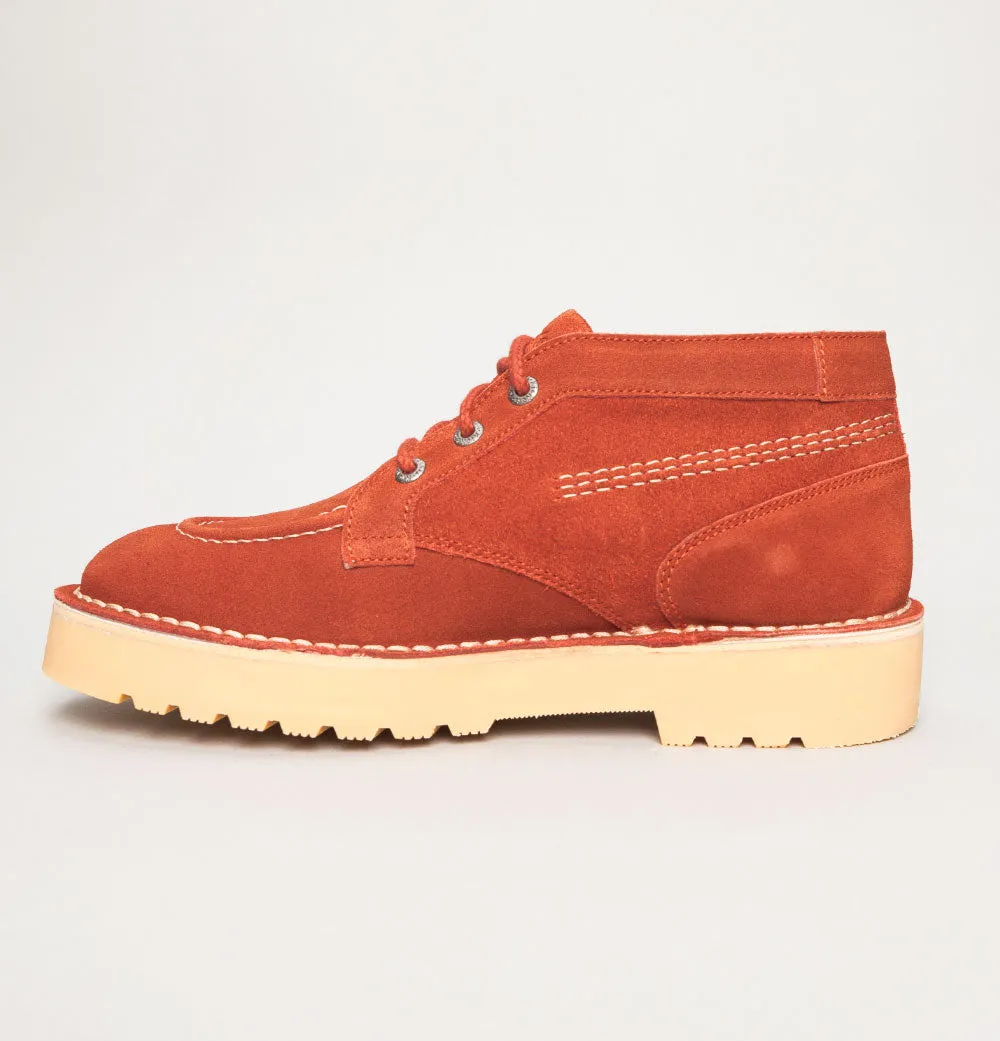 Kickers Daltrey Tan Red Chukka Boots.