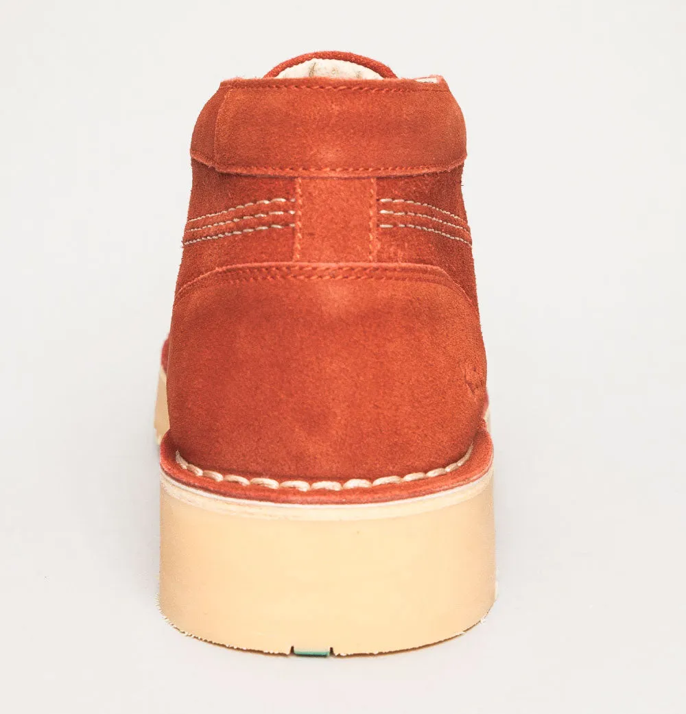 Kickers Daltrey Tan Red Chukka Boots.