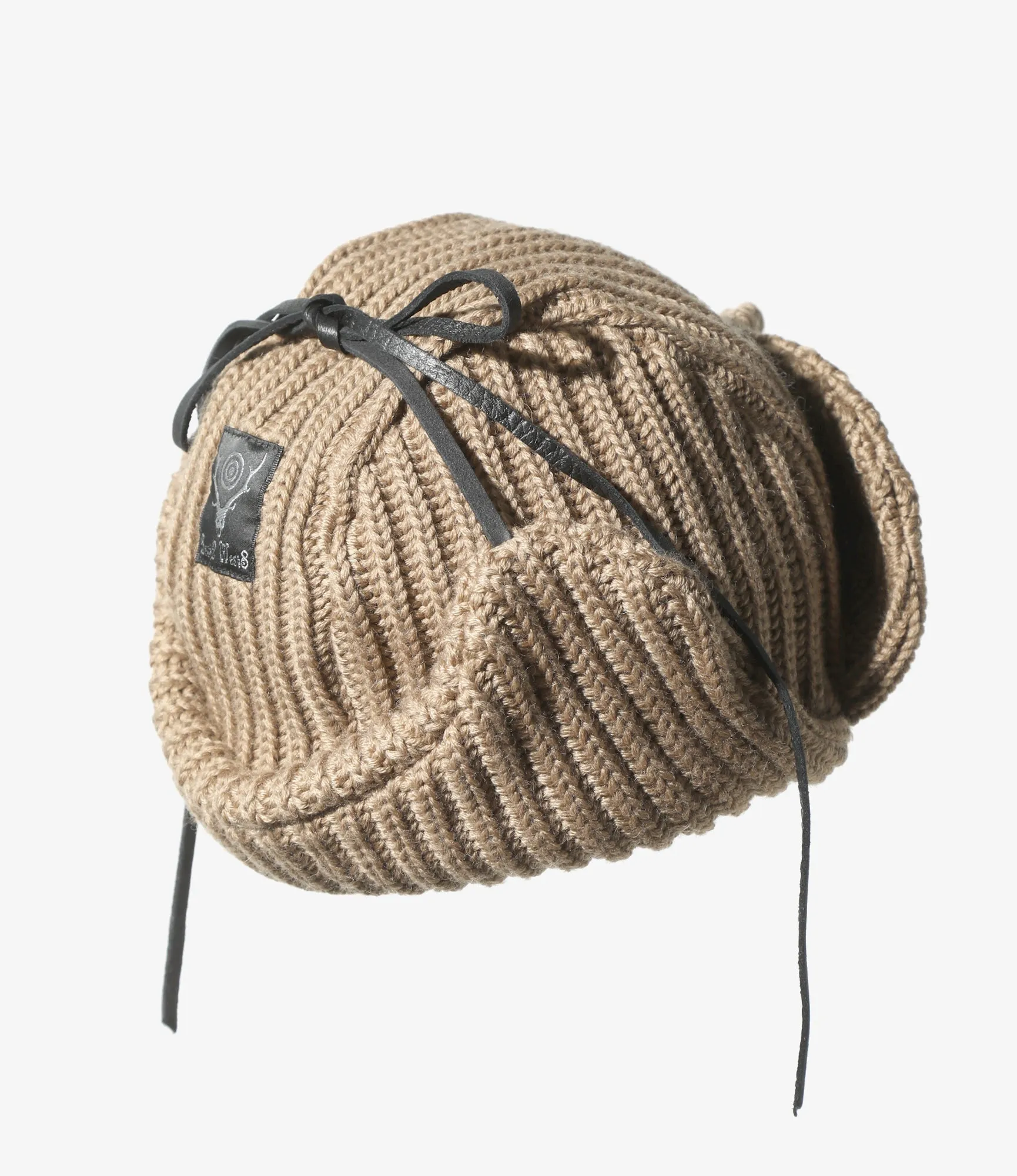 Knit Bomber Cap –Wool Blend