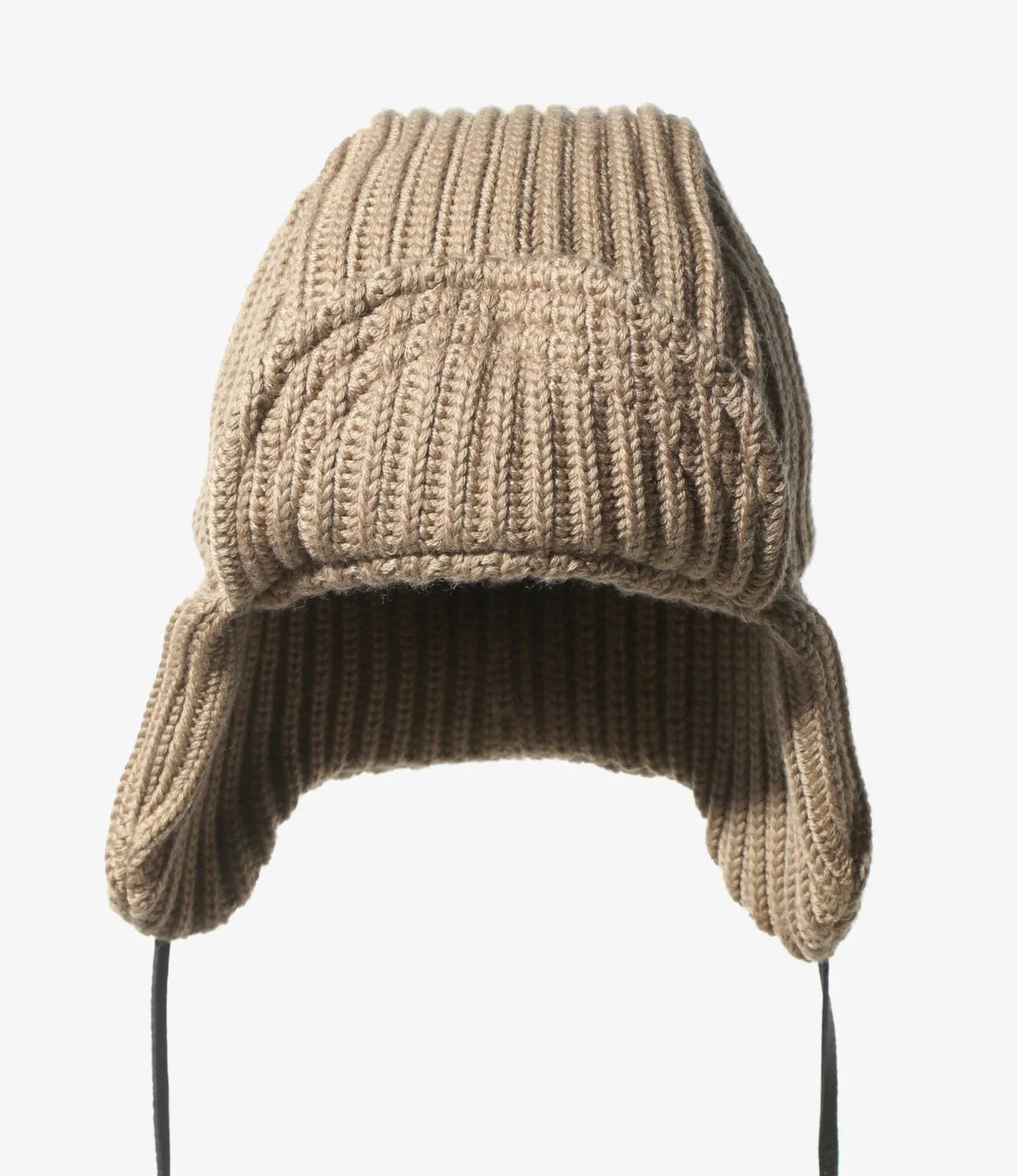 Knit Bomber Cap –Wool Blend