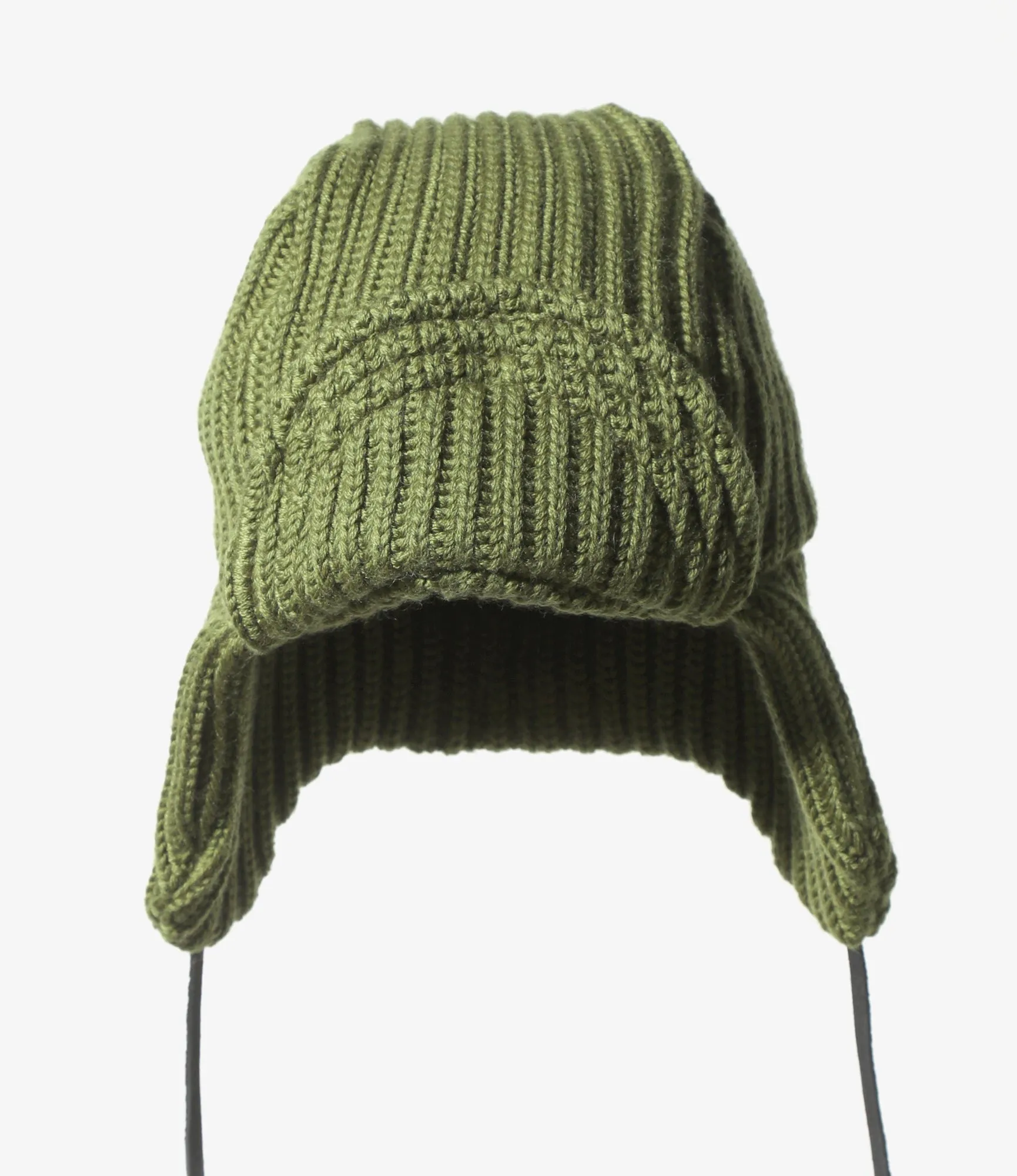 Knit Bomber Cap –Wool Blend