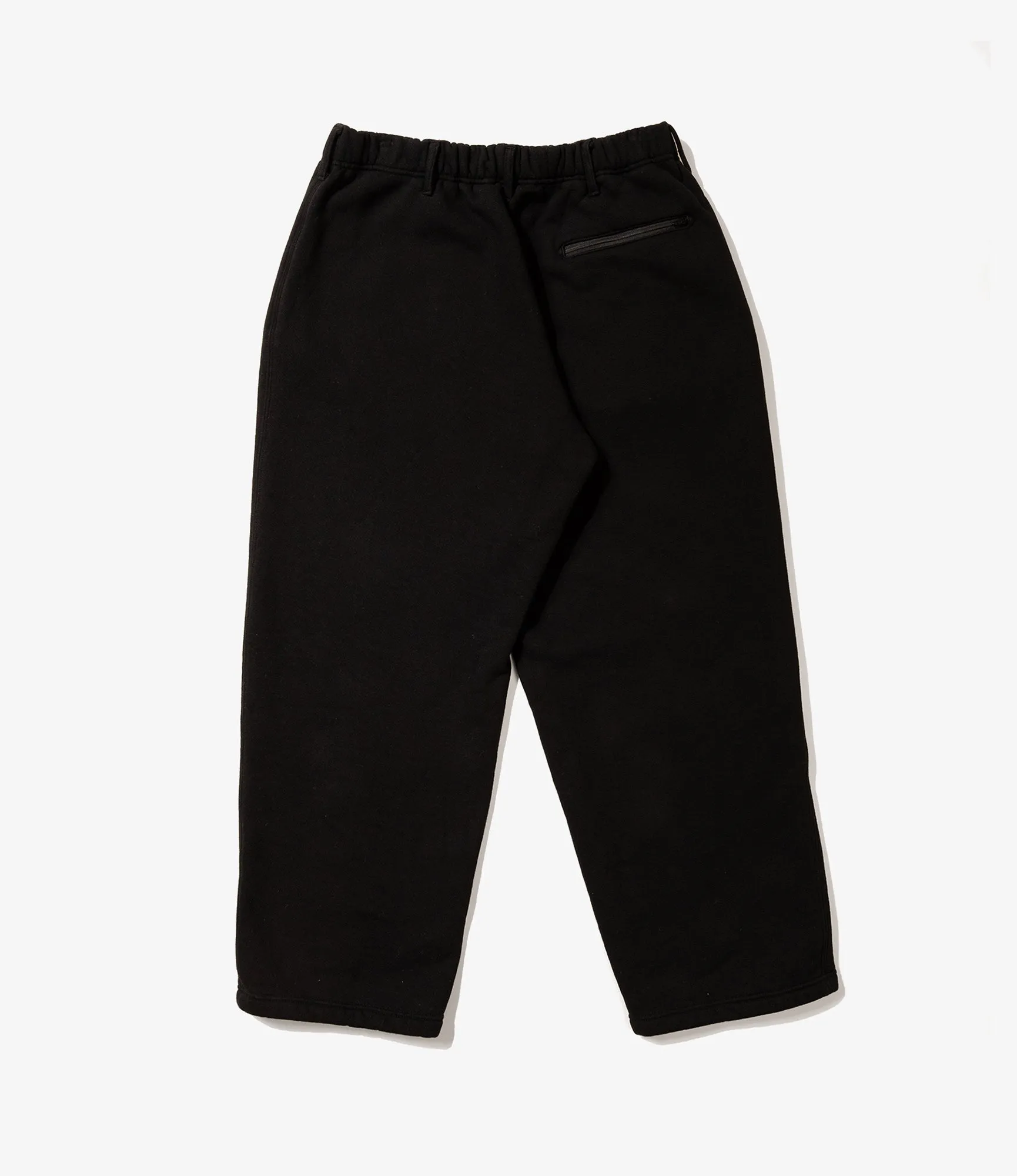 Knit Leisure Pant – Black 12oz Cotton Fleece