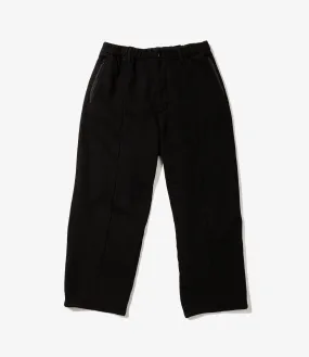 Knit Leisure Pant – Black 12oz Cotton Fleece