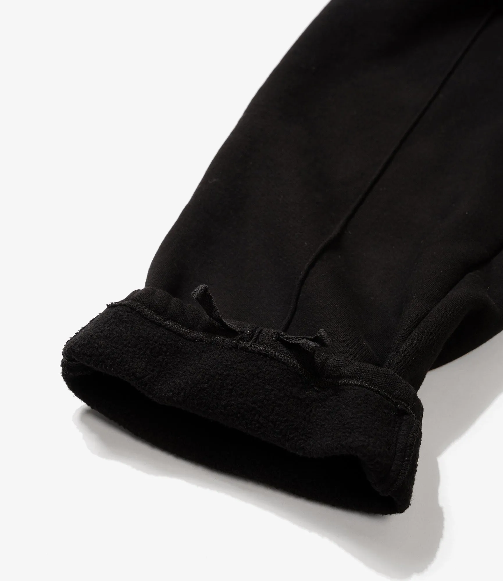 Knit Leisure Pant – Black 12oz Cotton Fleece