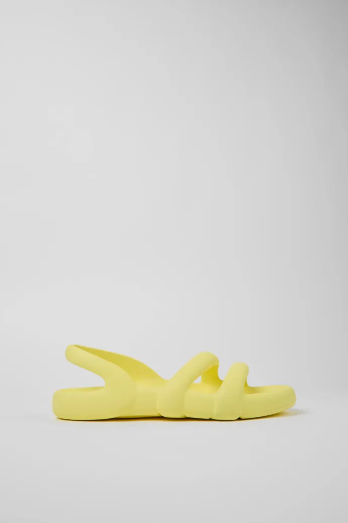 Kobarah Flat Yellow unisex Sandal