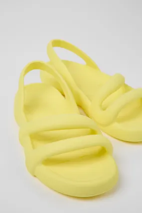 Kobarah Flat Yellow unisex Sandal