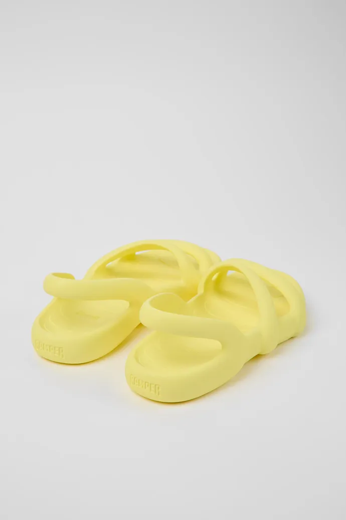 Kobarah Flat Yellow unisex Sandal