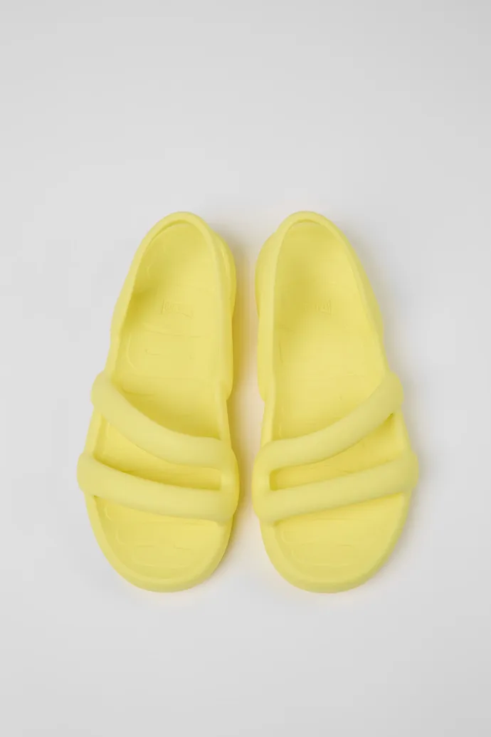 Kobarah Flat Yellow unisex Sandal