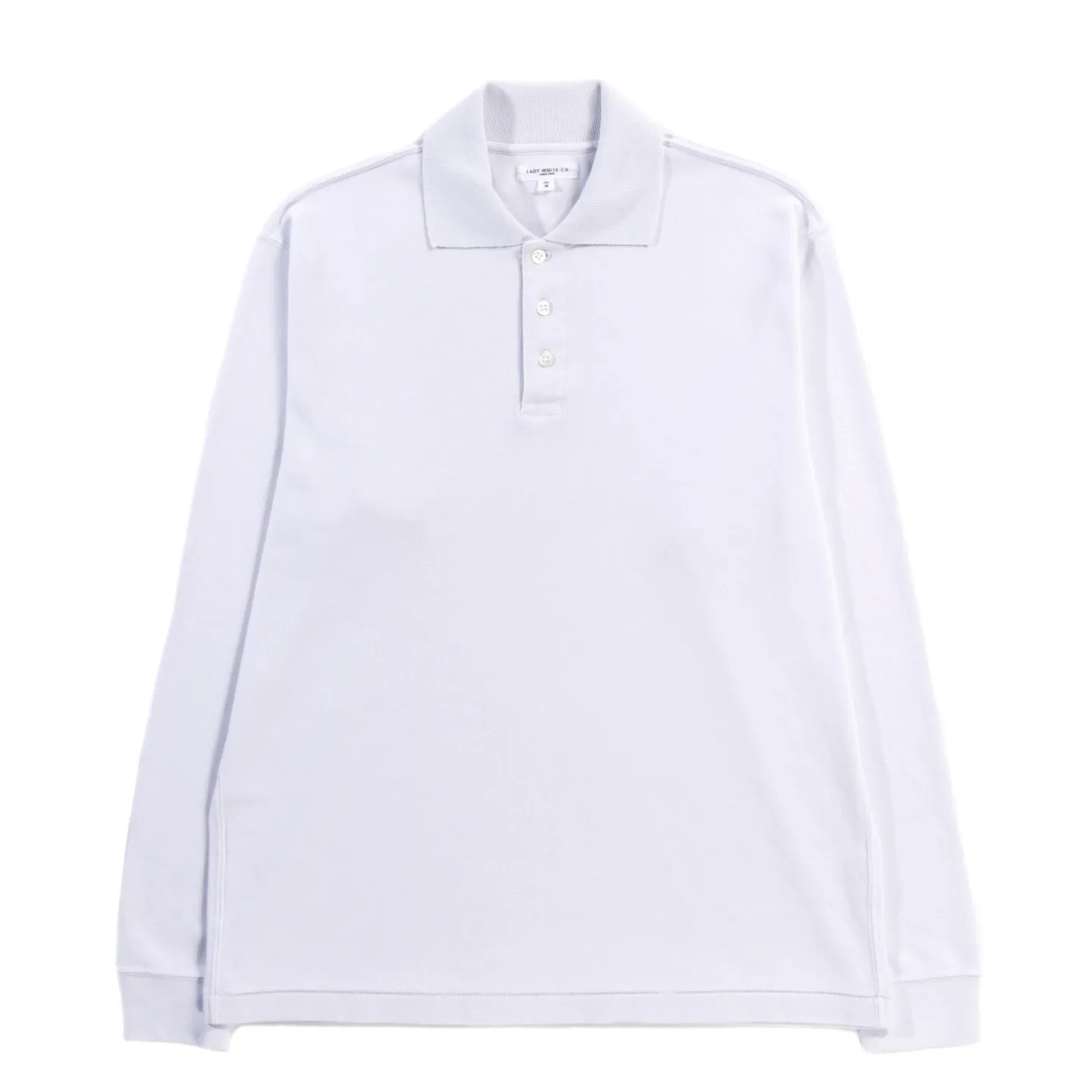 Lady White Co. 3 Button Polo Ice