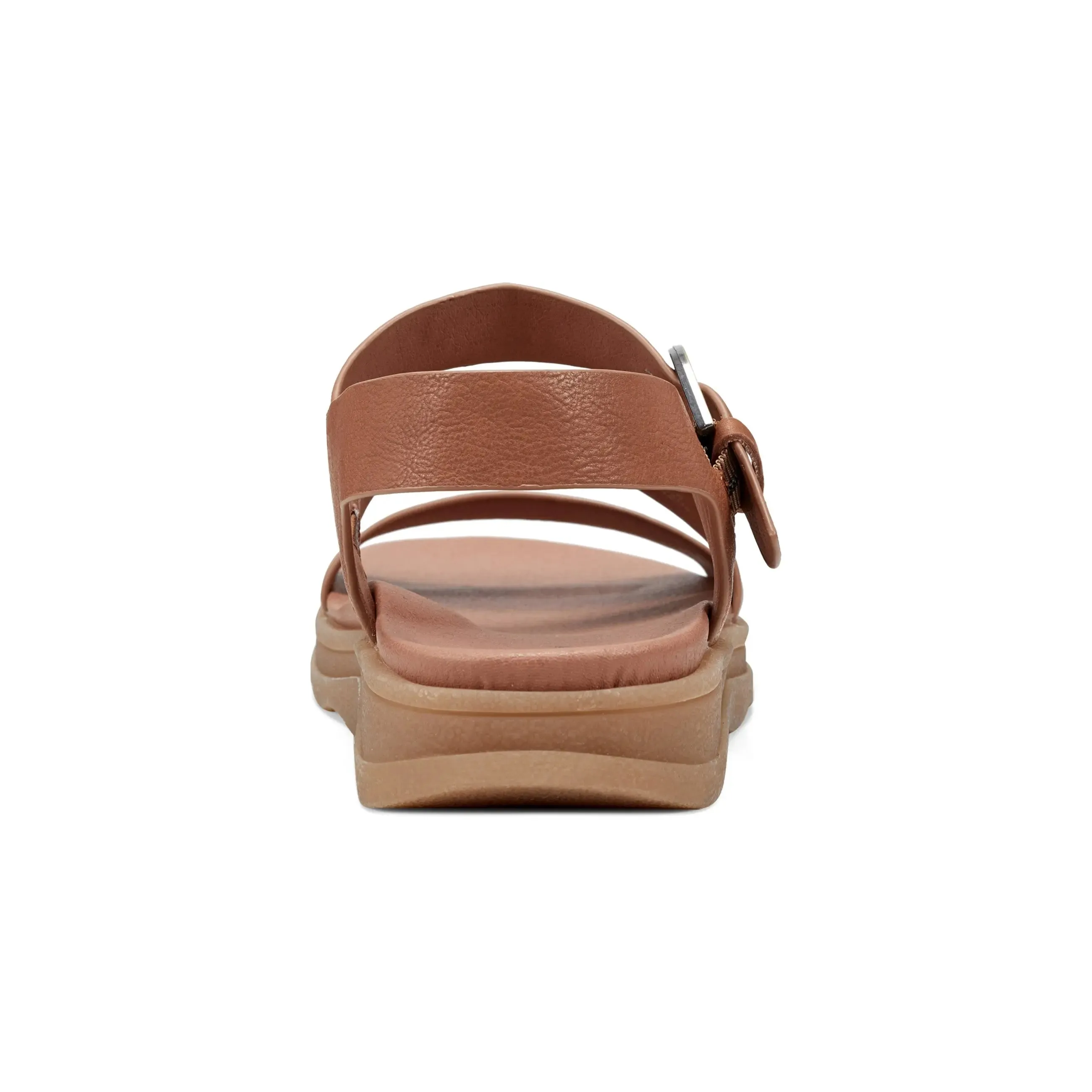 Lainey Casual Strappy Round Toe Flat Sandals