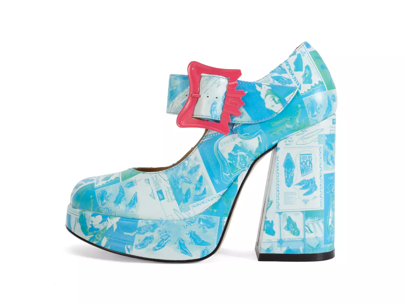 Lasting Impressions Saudade Platform Mary Jane Heels