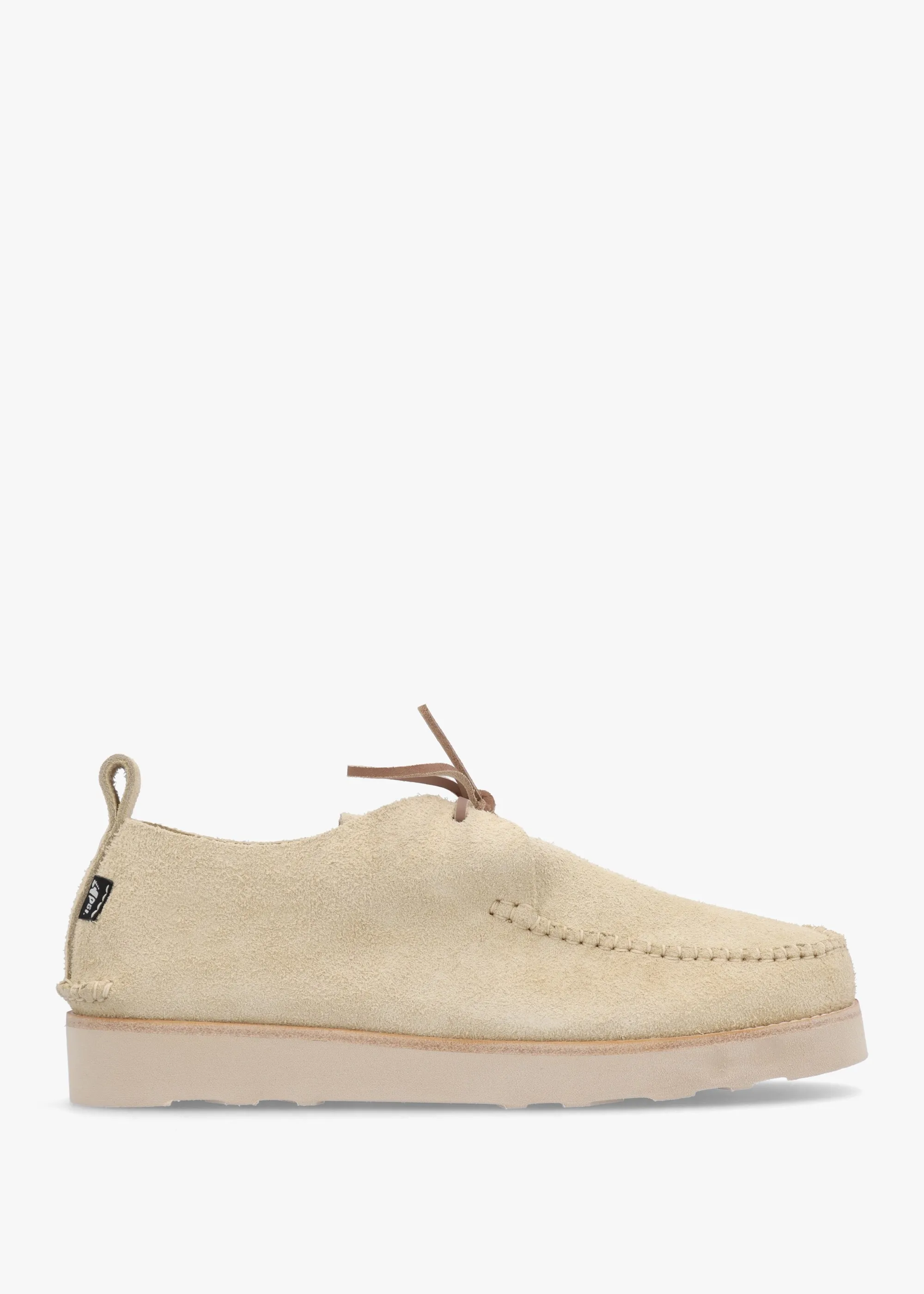 Lawson III Hairy Sand Suede Moccasins