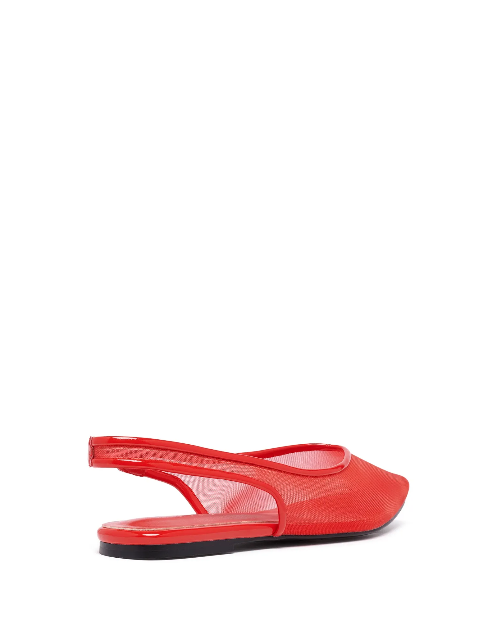 Lazer Slingback Ballet Flat Red Patent