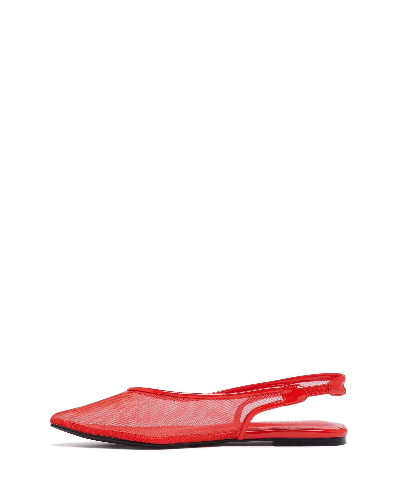 Lazer Slingback Ballet Flat Red Patent