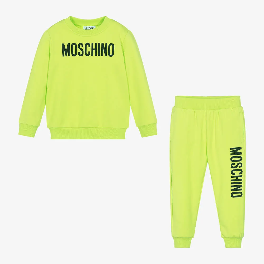 Lime Green Cotton Tracksuit