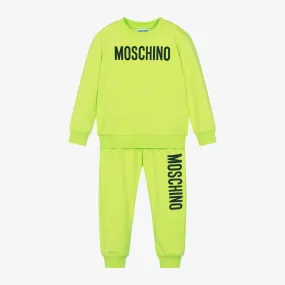 Lime Green Cotton Tracksuit