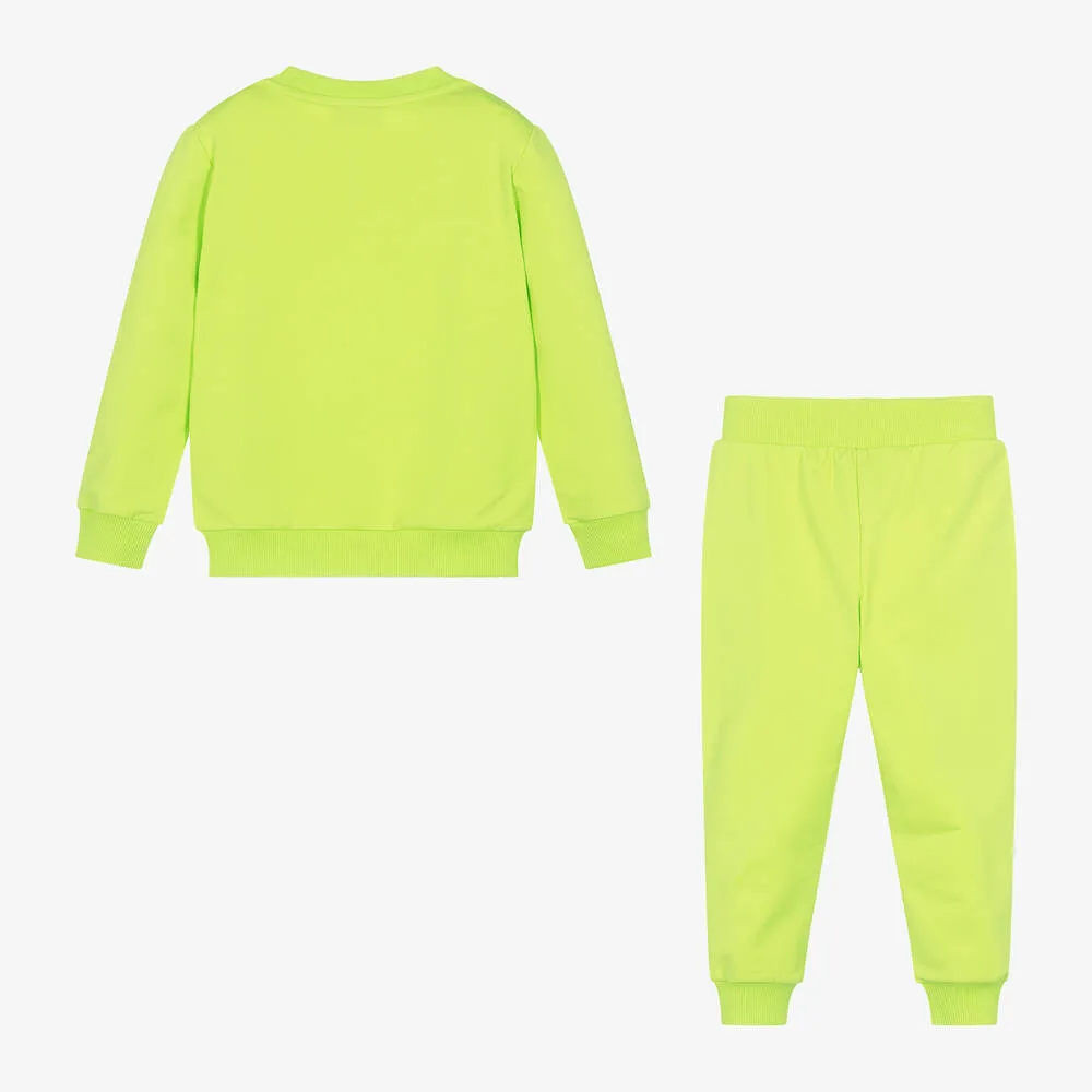 Lime Green Cotton Tracksuit