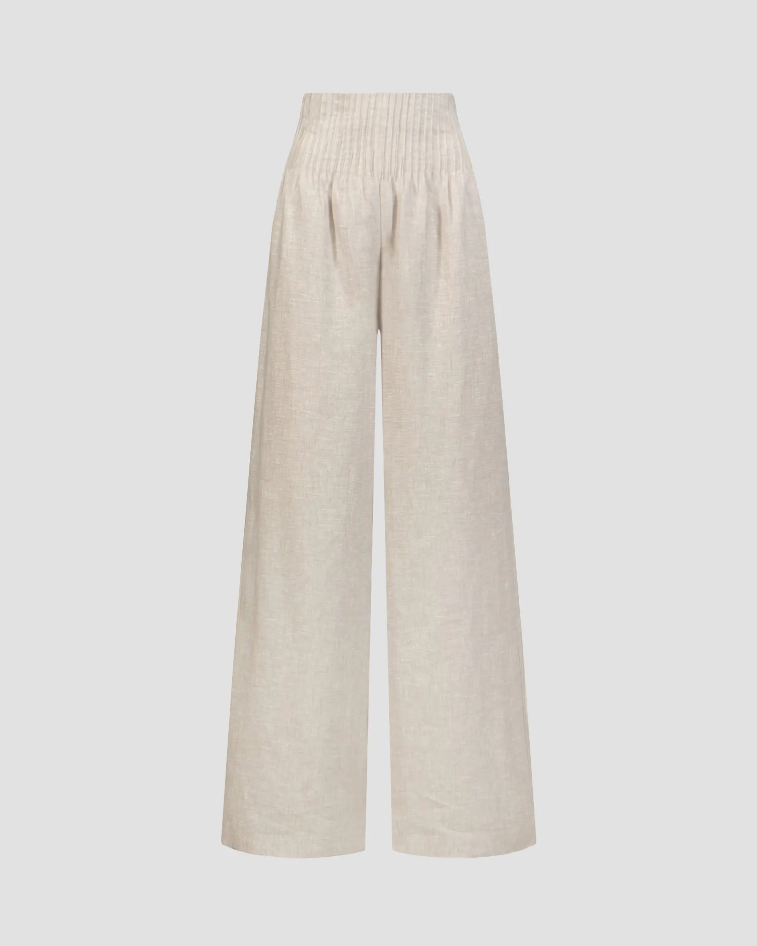 Linen trousers Joslin Delilah JOS231487-moon