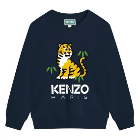 Logo Navy Sweatshirt