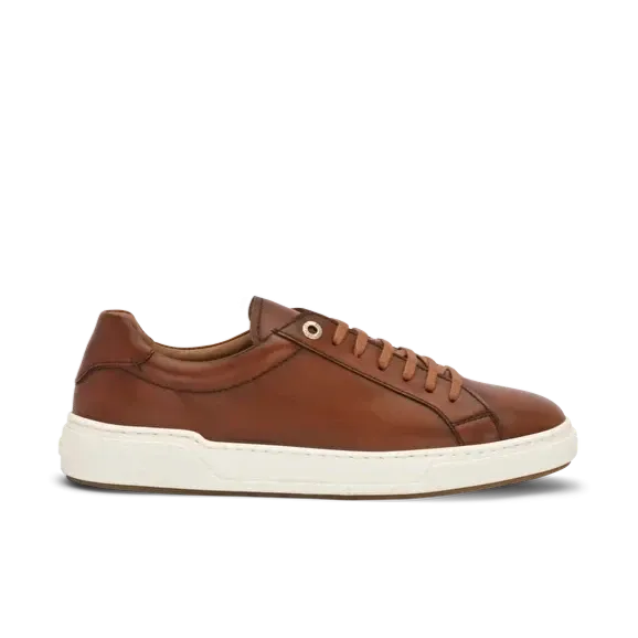 LOTTUSSE | SNEAKERS DE VESTIR HOMBRE | SNEAKERS CORDONES TORINO PIEL DE VACUNO MARRN | MARRN