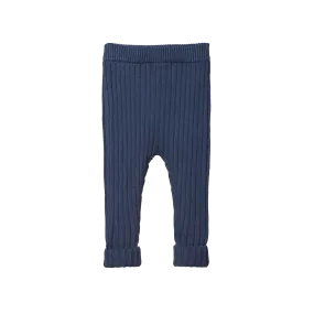 Lou Pants Cotton Knit || Vintage Indigo