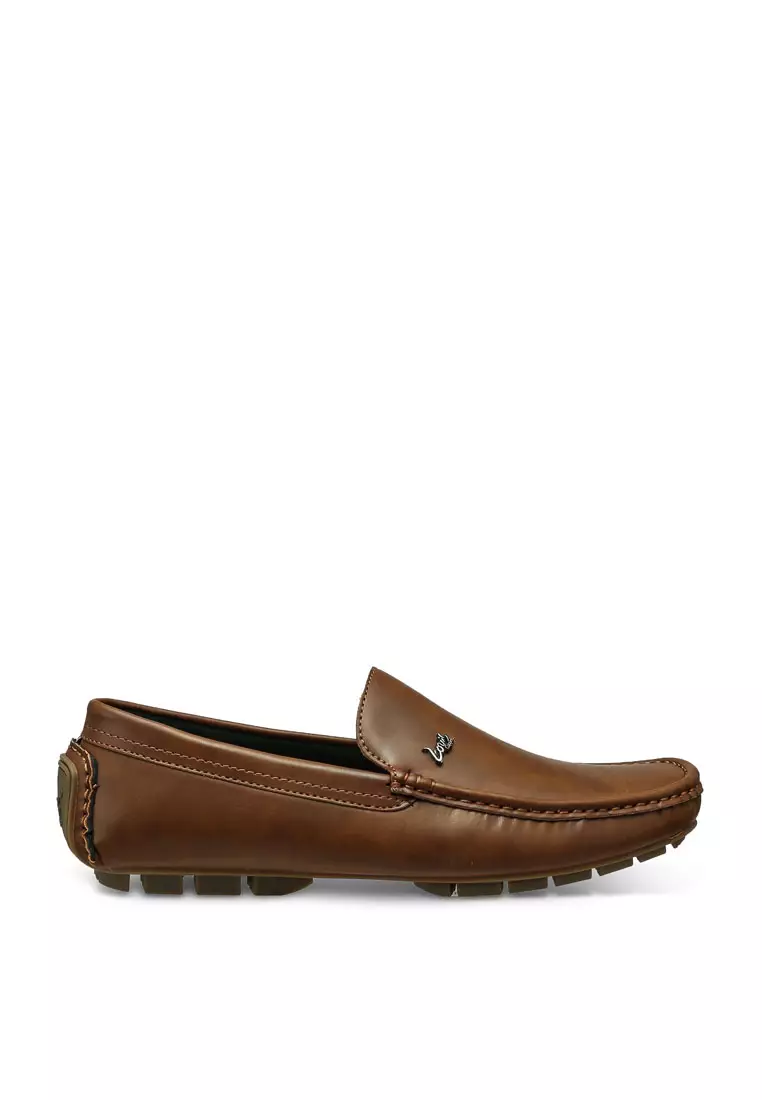 Louis Cuppers Plain Faux Leather Moccasins