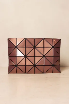 Lucent Metallic Rose Gold Flat Pouch