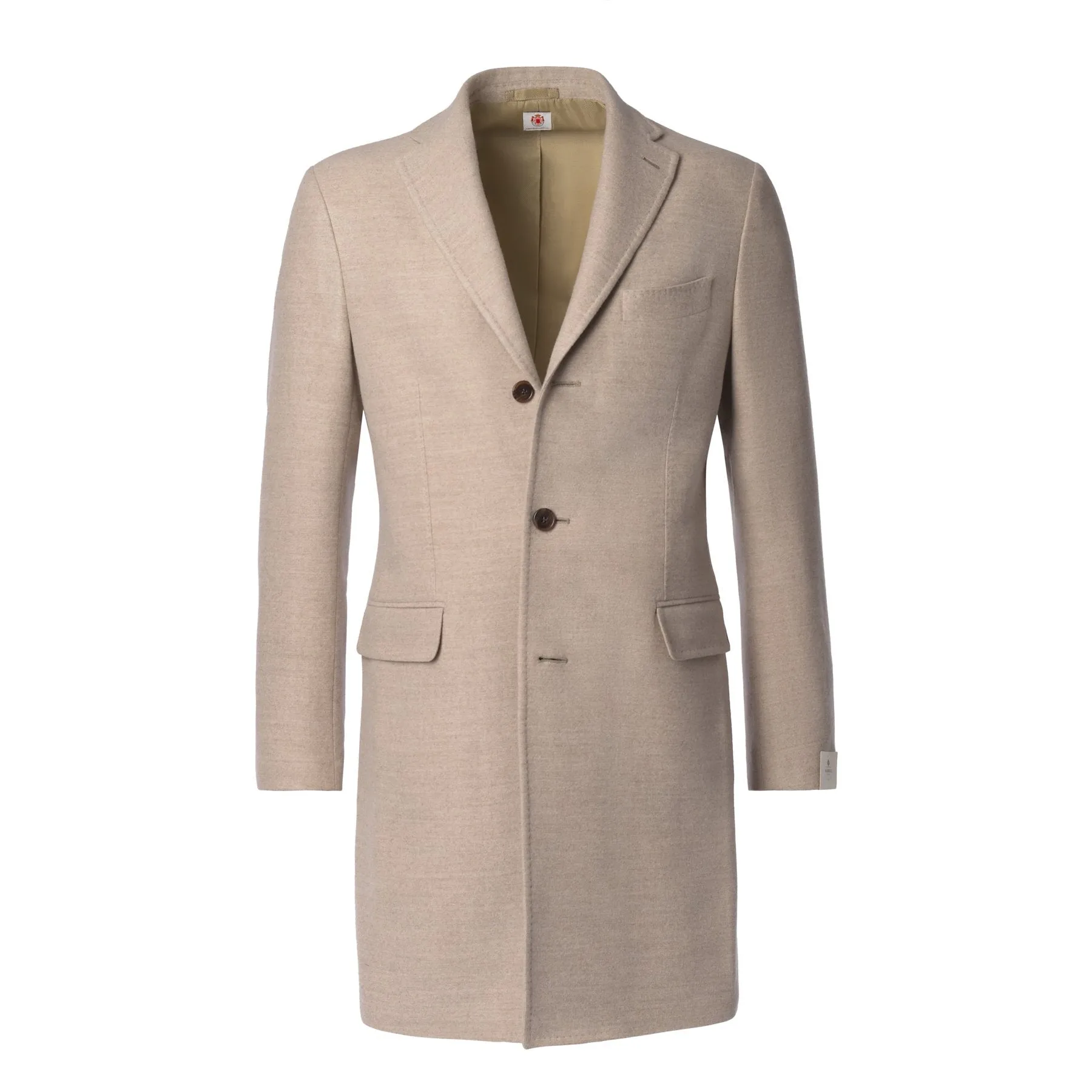 Luigi Borrelli Single-Breasted Virgin Wool Coat