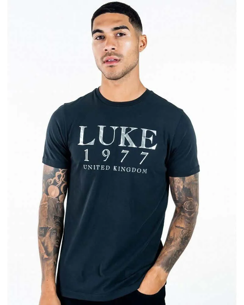 Luke 1977 Chrome Black IDENTITEE T-shirt