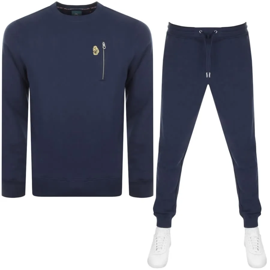 Luke 1977  Paris And Rome Tracksuit Navy