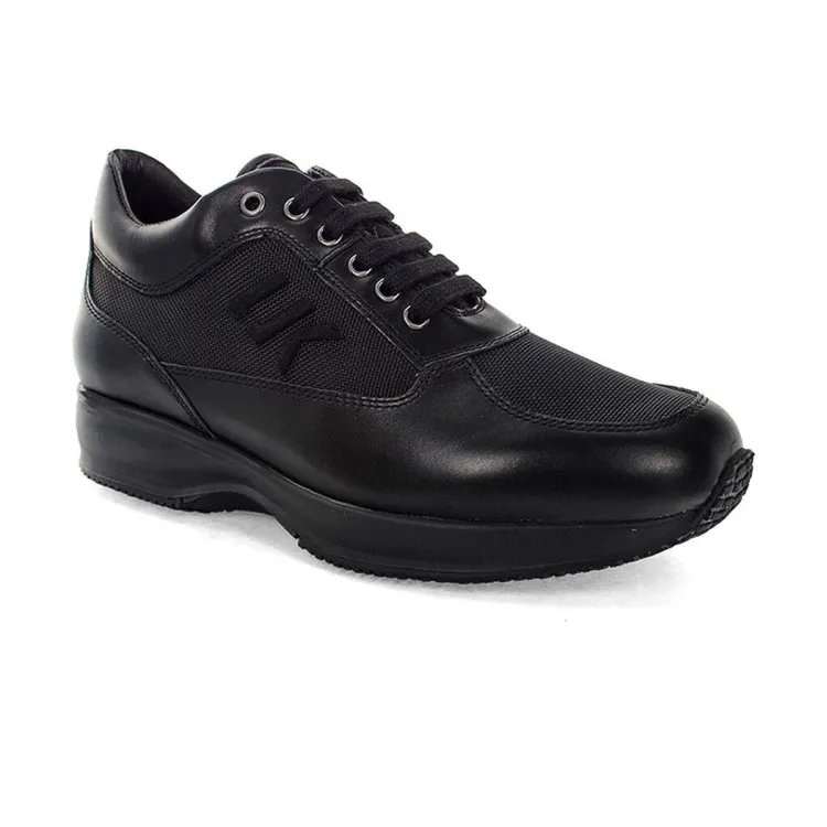 Lumberjack 013 RAUL Black Lace-Up Sneakers