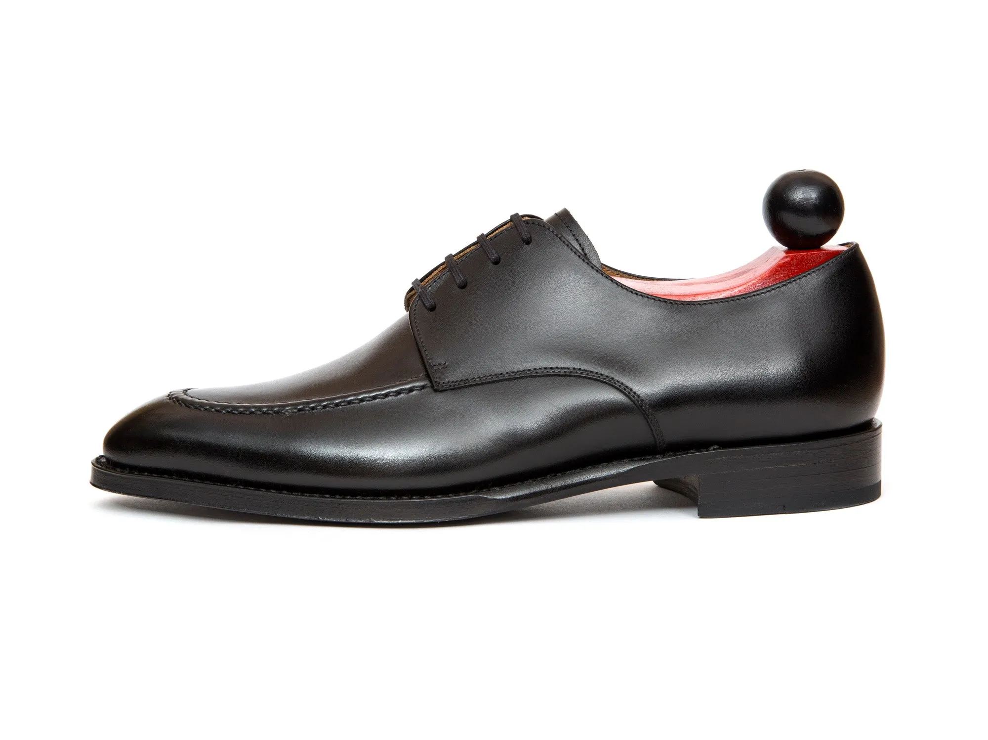 Lynwood MTO Black Calf SEA Last Single Leather Sole - Shop Now