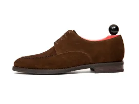 Lynwood MTO Dark Brown Suede TMG Last City Rubber Sole.