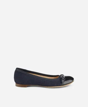 Mae Denim ballet flat