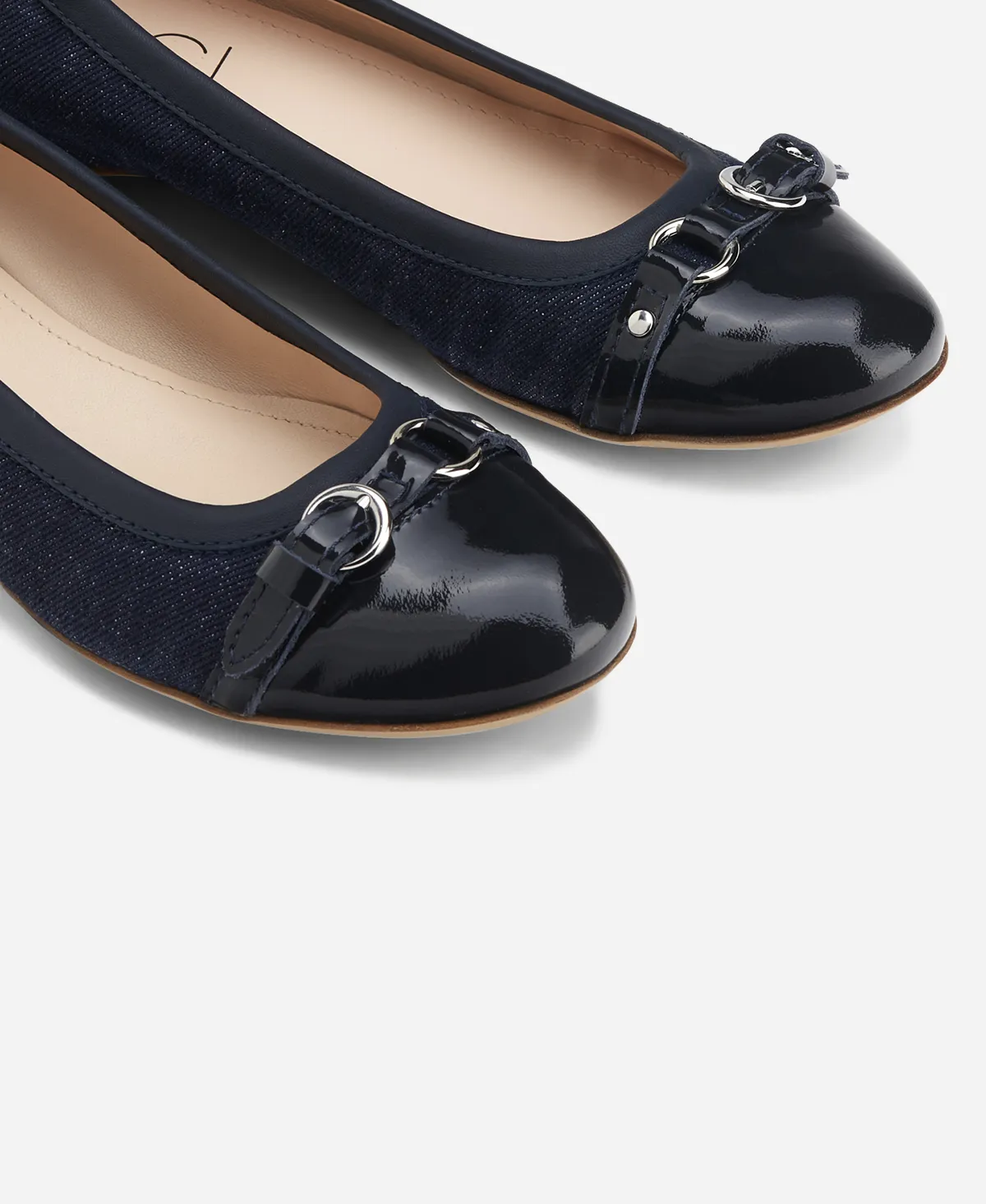 Mae Denim ballet flat