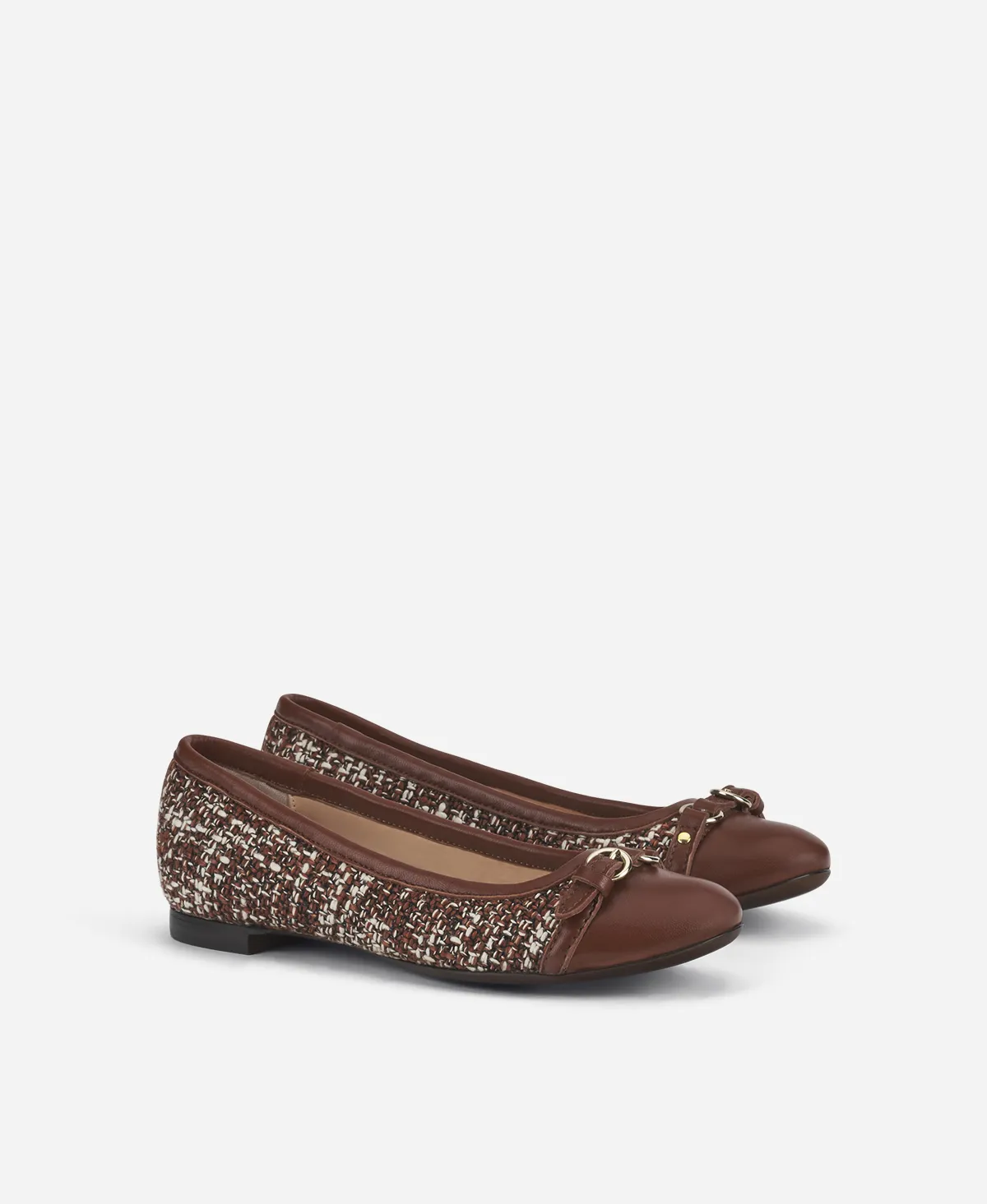 Mae Tweed ballet flat