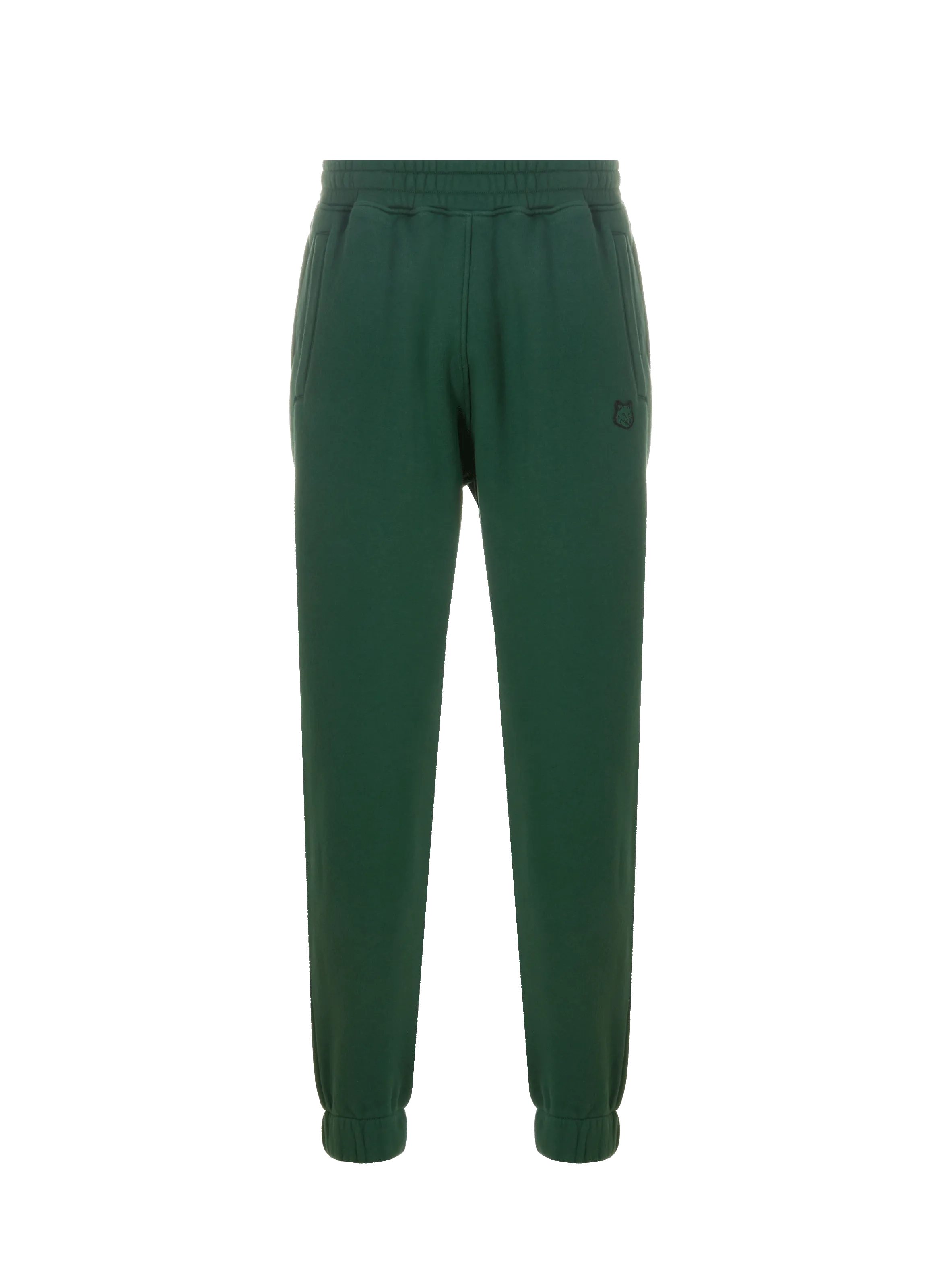 MAISON KITSUNÉ  Cotton joggers - Green