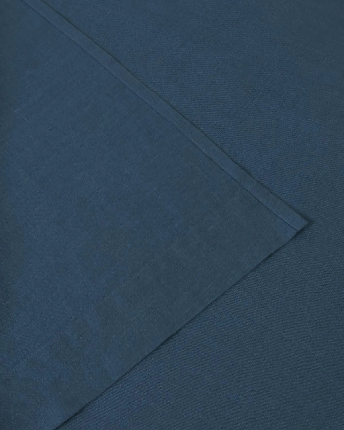 Marcel Linen Flat Sheet in Adriatic Blue