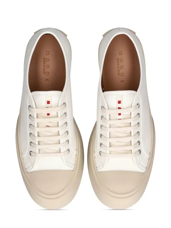 Marni   Pablo leather low top sneakers 