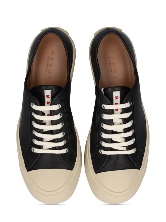 Marni   Pablo leather low top sneakers 