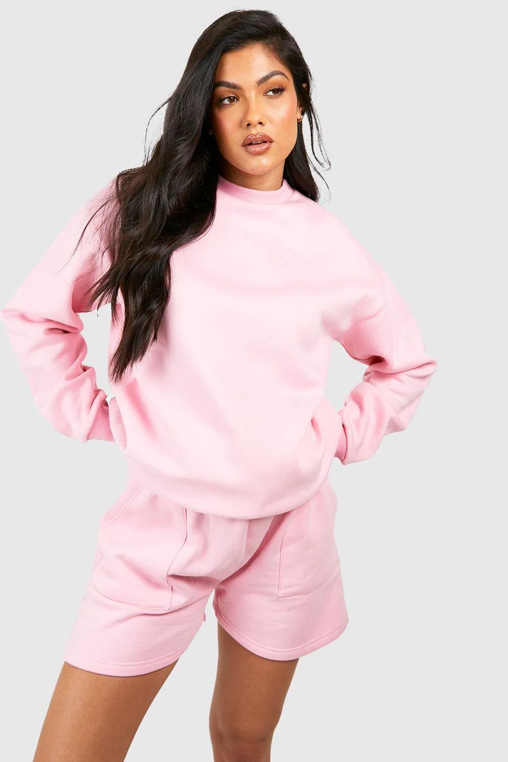 Maternity Sweatshirt Short Tracksuit