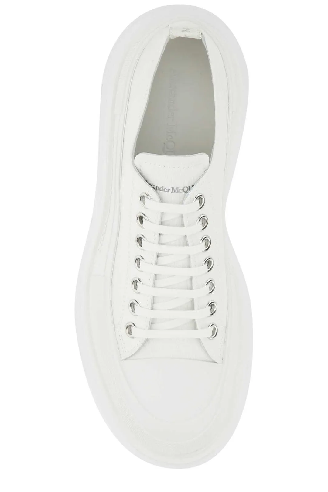 McQueen Tread Sleek Lace-Up Sneakers