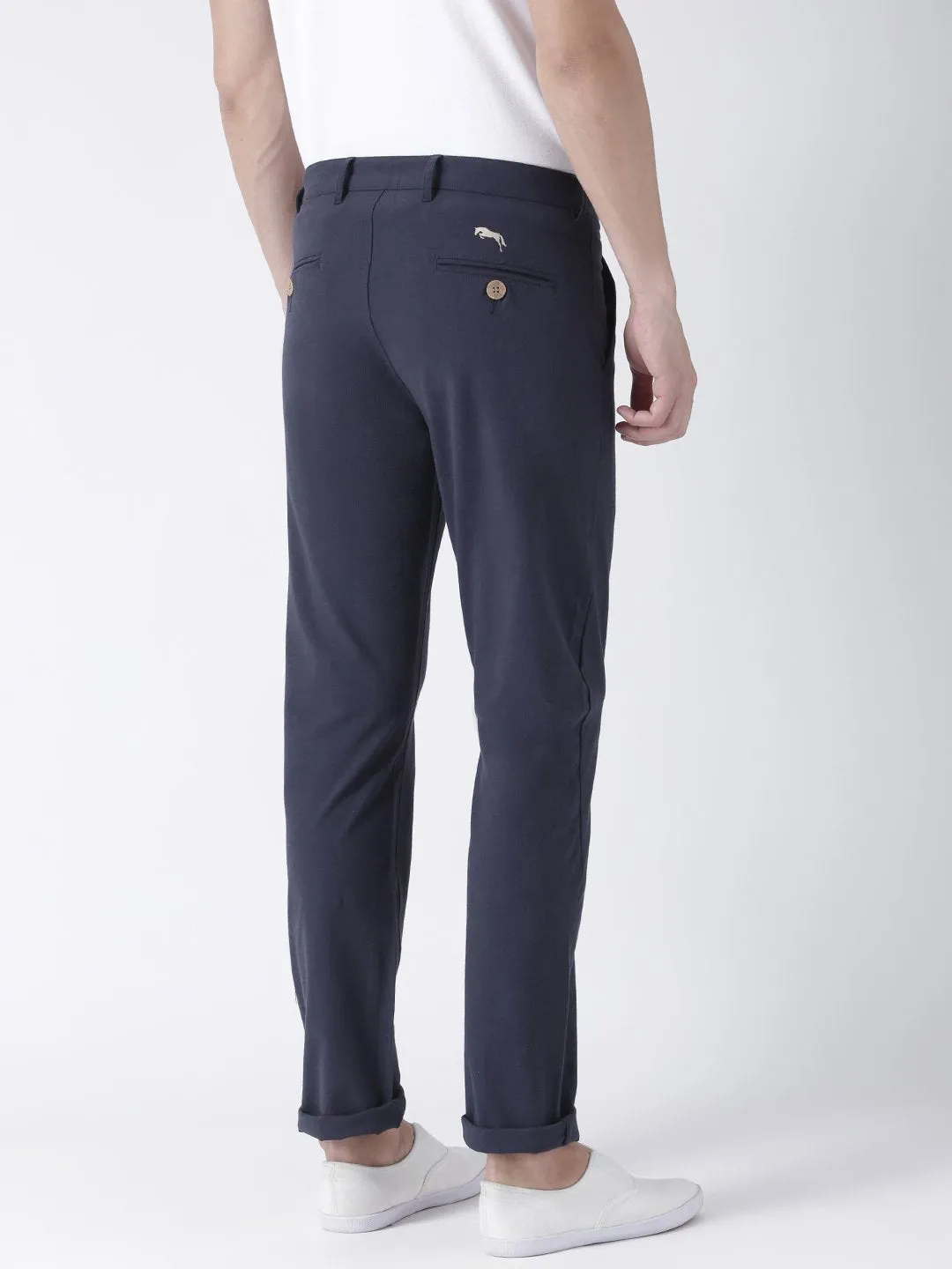 Men Flat Front Formal Trouser