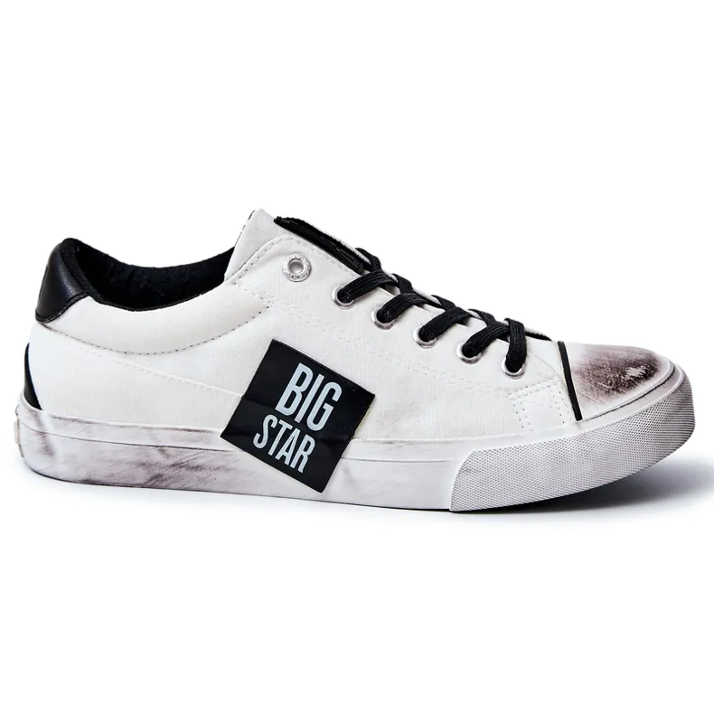 Men's Sneakers Big Star JJ174248 White and Black sneakers