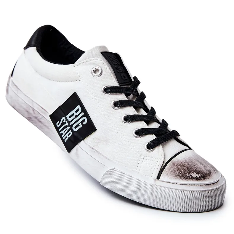 Men's Sneakers Big Star JJ174248 White and Black sneakers