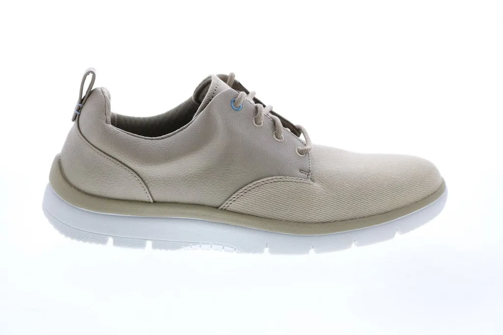 Men's Beige Casual Oxfords