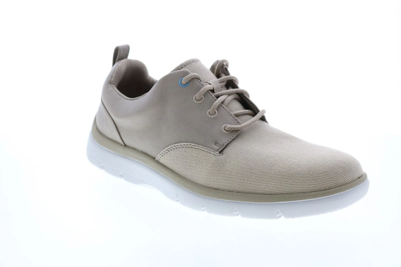 Men's Beige Casual Oxfords