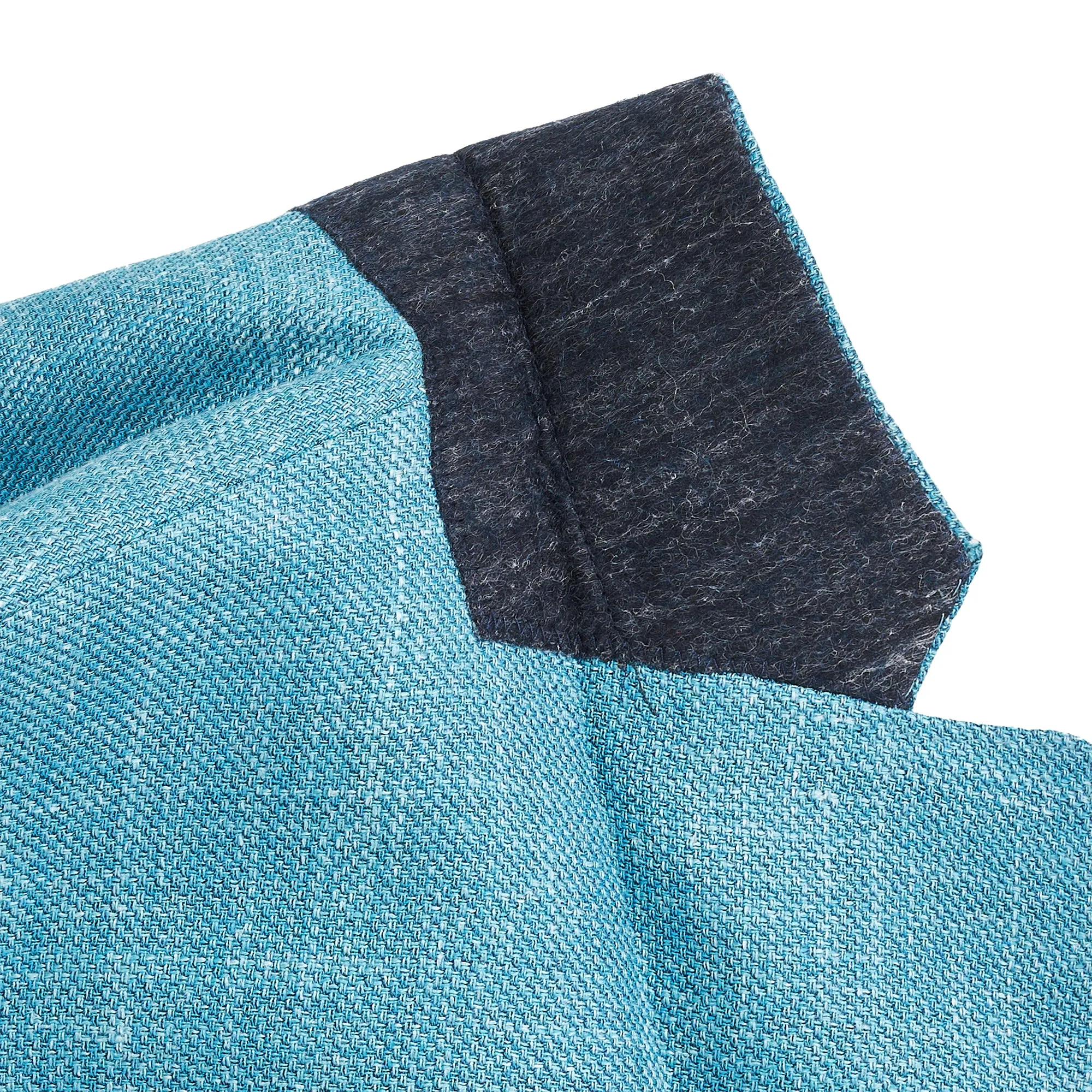 Men's Blue Solid Sport Coat by Drago Cabana